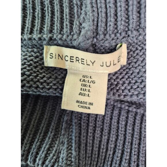 Sincerely Jules Girls Loungewear Pants Set Sz L Blue Cotton Sleeveless Luxury - Picture 8 of 10